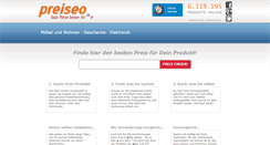 Desktop Screenshot of preiseo.de